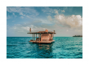 Manta resort. Africa's first underwater hotel.